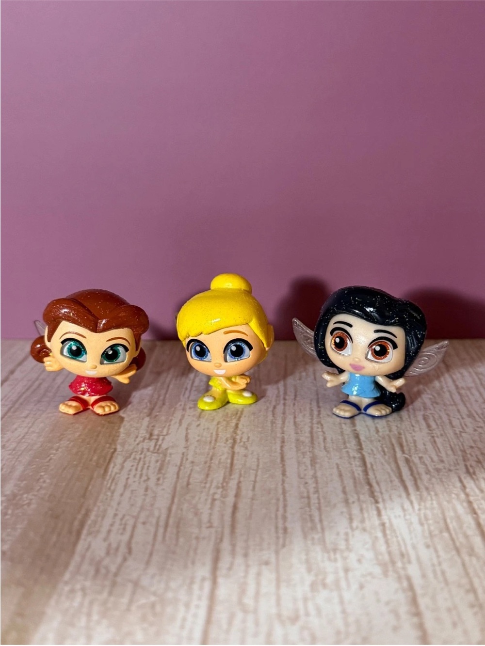 Rosetta, Tinker Bell, Silvermist Fairies Disney Doorables